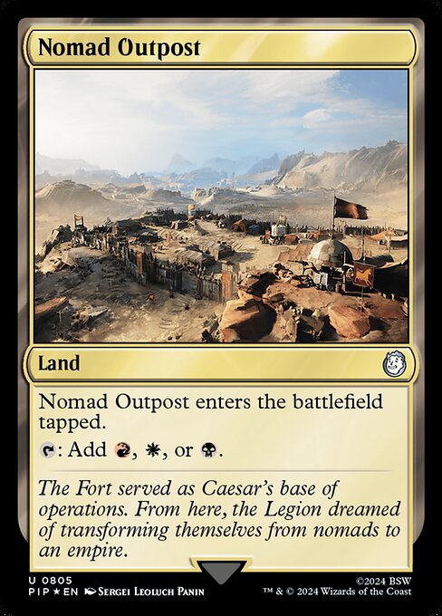 PIP: Nomad Outpost (Surge Foil)