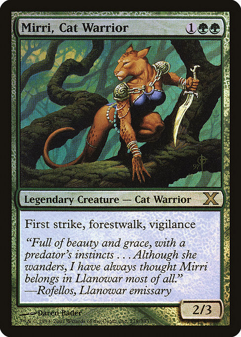 10E: Mirri, Cat Warrior (Foil)