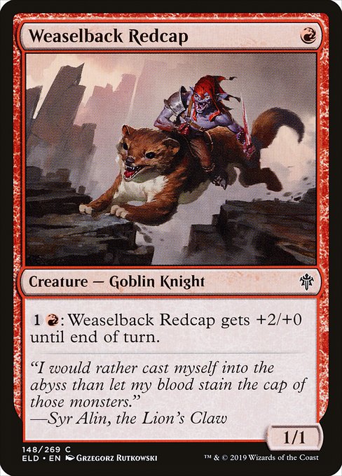 ELD: Weaselback Redcap (Foil)