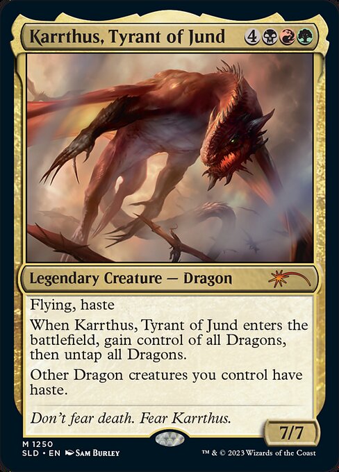 SLD: Karrthus, Tyrant of Jund (Foil)