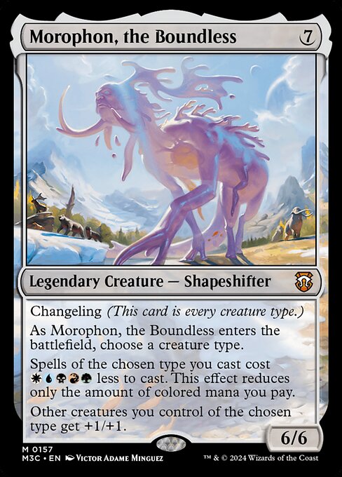 M3C: Morophon, the Boundless (Foil)