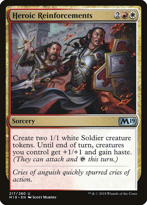 M19: Heroic Reinforcements (Foil)