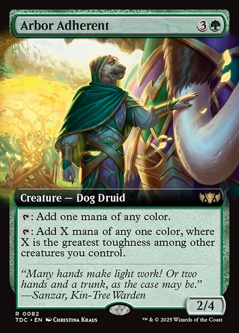 TDC: Arbor Adherent (Extended Art)