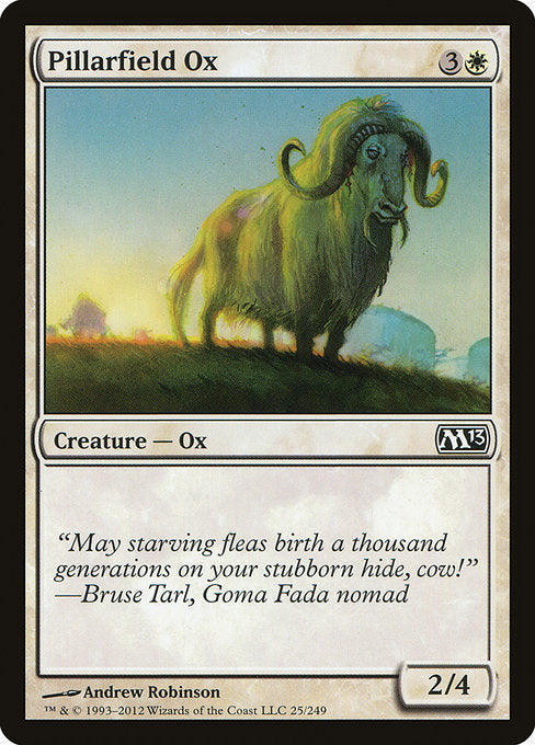 M13: Pillarfield Ox