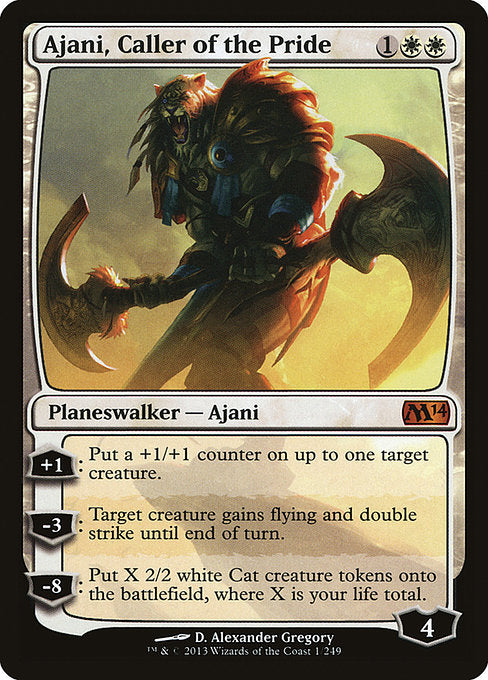 M14: Ajani, Caller of the Pride (Foil)