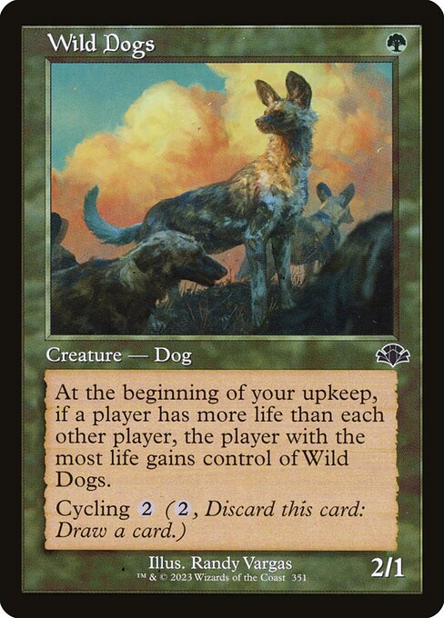 DMR: Wild Dogs (Retro Frame) (Foil)