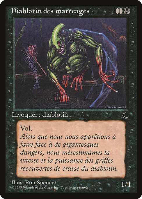 REN: Bog Imp (French) - "Diablotin des marecages"