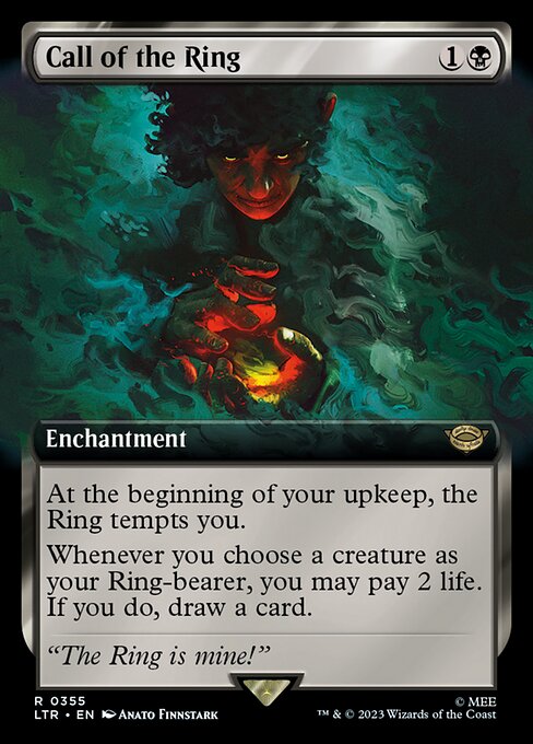 LTR: Call of the Ring (Extended Art) (Foil)