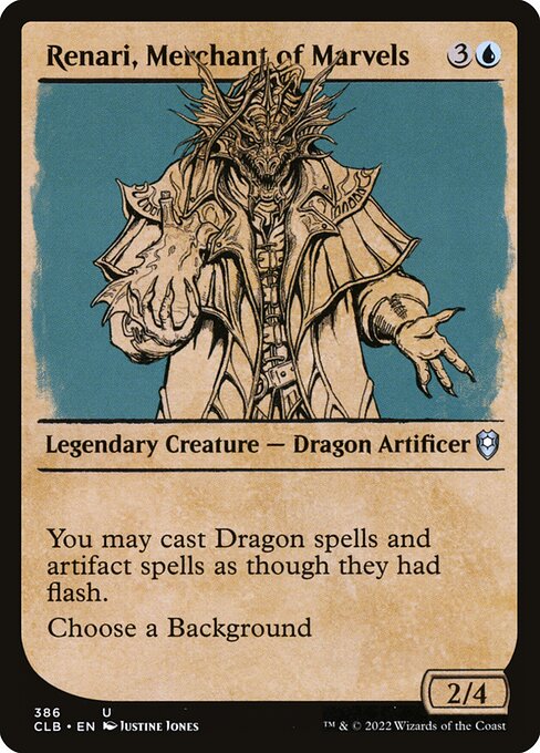 CLB: Renari, Merchant of Marvels (Showcase) (Foil)