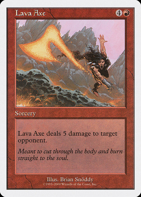 S00: Lava Axe