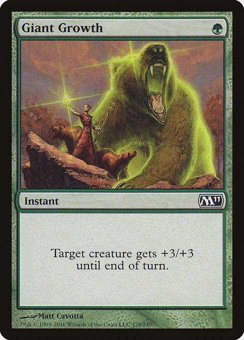 M11: Giant Growth (Foil)