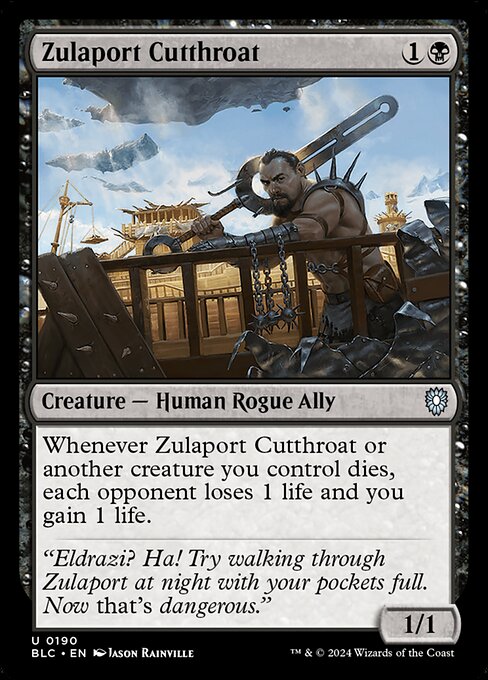 BLC: Zulaport Cutthroat