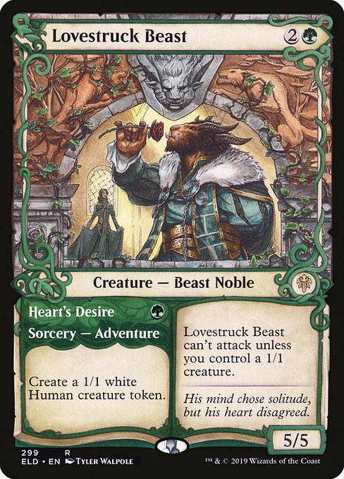 ELD: Lovestruck Beast (Showcase) (Foil)