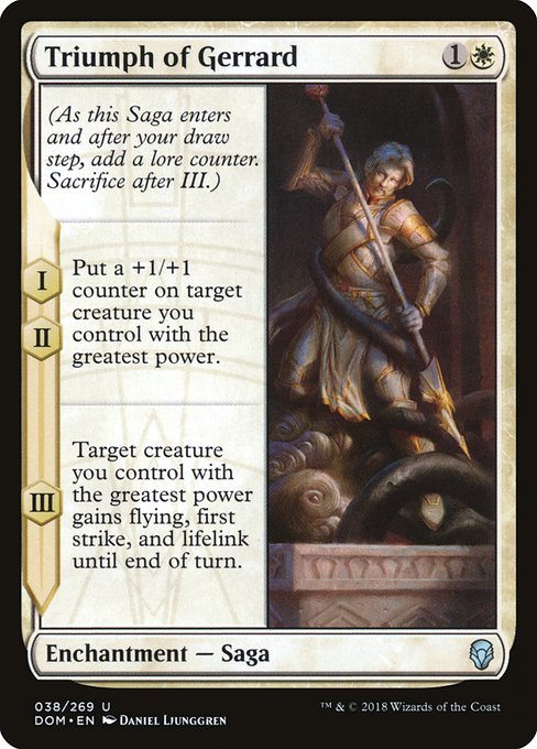 DOM: Triumph of Gerrard (Foil)