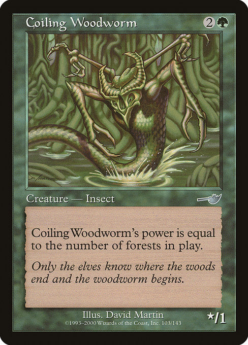 NEM: Coiling Woodworm (Foil)