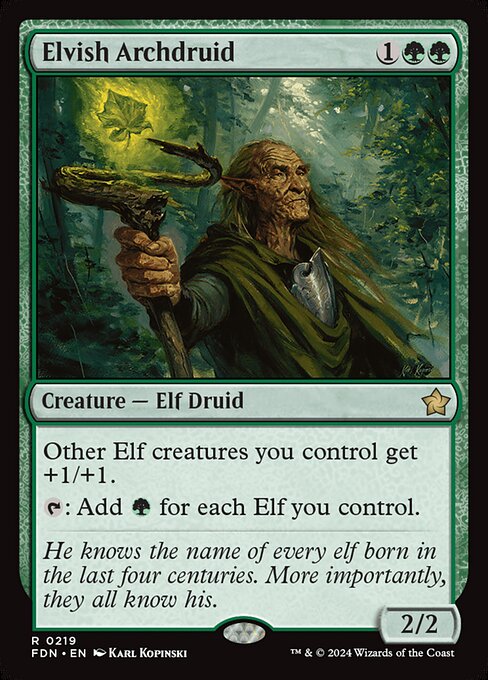 FDN: Elvish Archdruid (Foil)