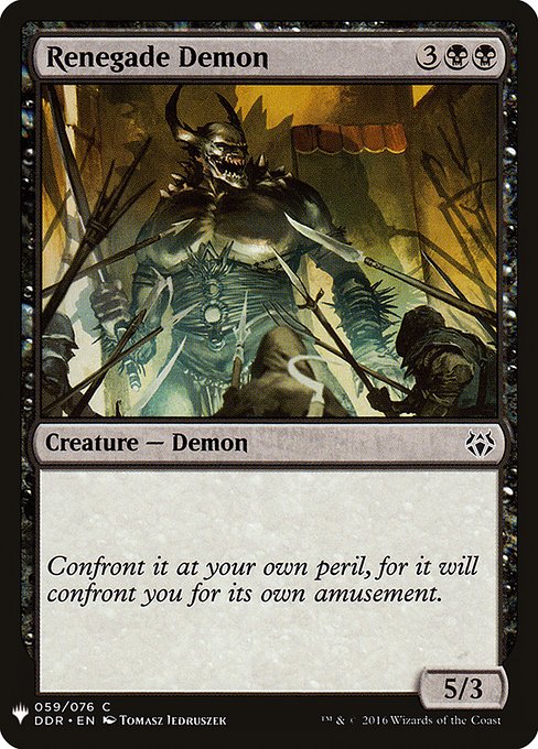 PLST: Renegade Demon