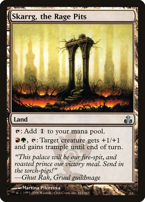 GPT: Skarrg, the Rage Pits (Foil)