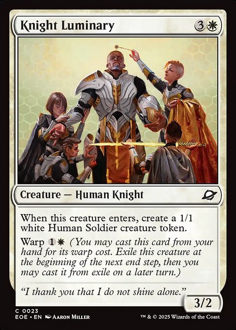 EOE: Knight Luminary (Foil)