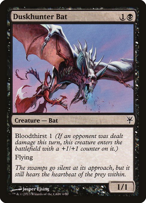 DDK: Duskhunter Bat