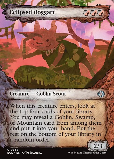 ECL: Eclipsed Boggart (Showcase) (Foil)