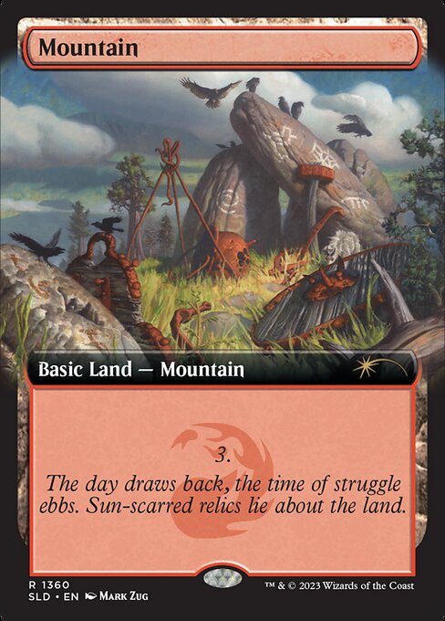 SLD: Mountain (1360) (Foil)