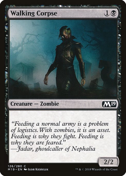 M19: Walking Corpse (Foil)