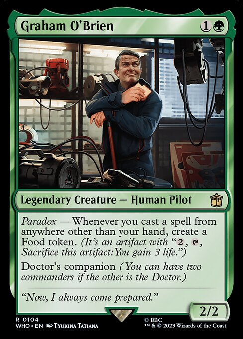 WHO: Graham O'Brien (Foil)