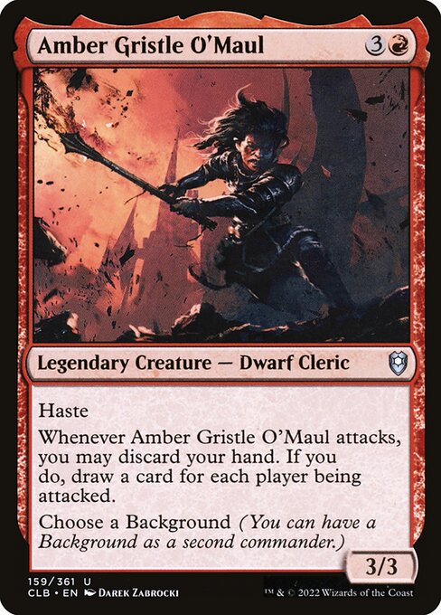 CLB: Amber Gristle O'Maul