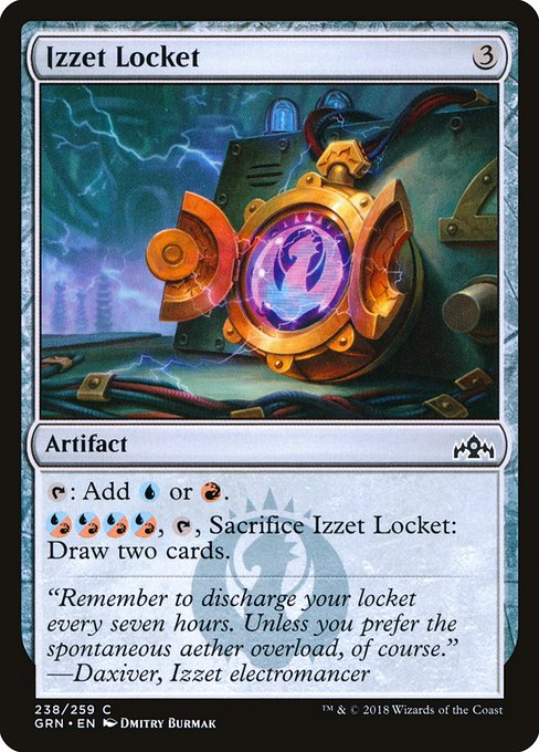 GRN: Izzet Locket (Foil)