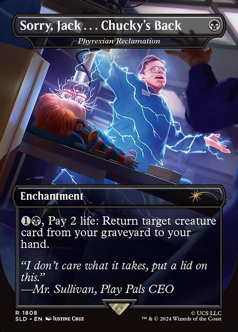 SLD: Sorry, Jack . . . Chucky's Back - Phyrexian Reclamation (Foil)
