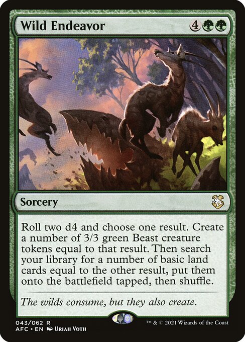AFC: Wild Endeavor