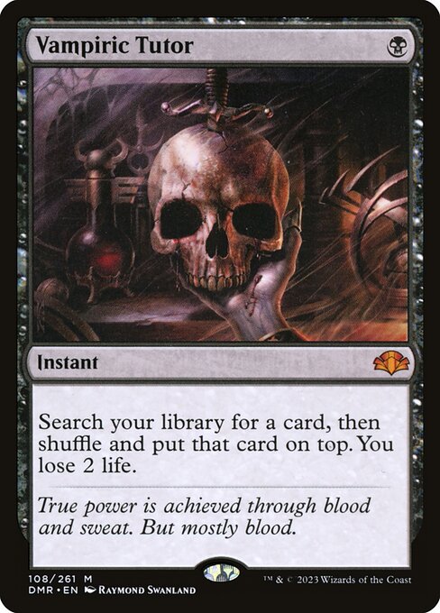 DMR: Vampiric Tutor (Foil)