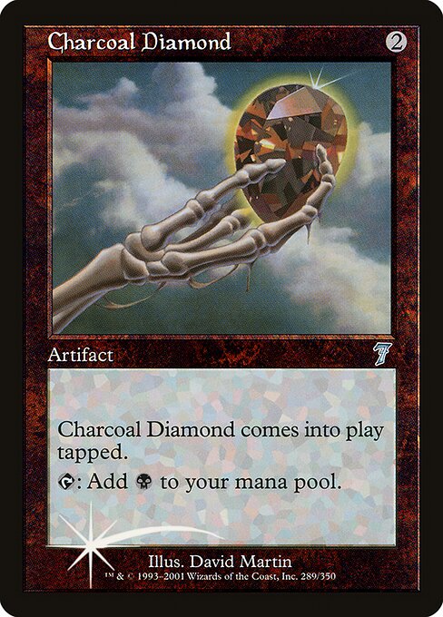 7ED: Charcoal Diamond (Foil)