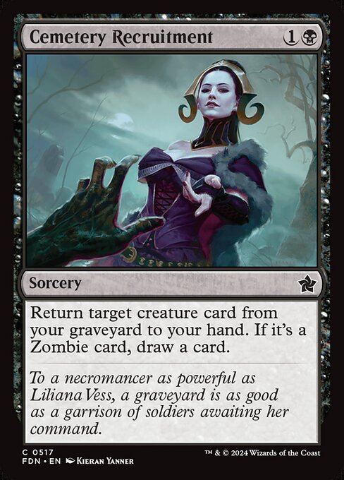 FDN: Cemetery Recruitment