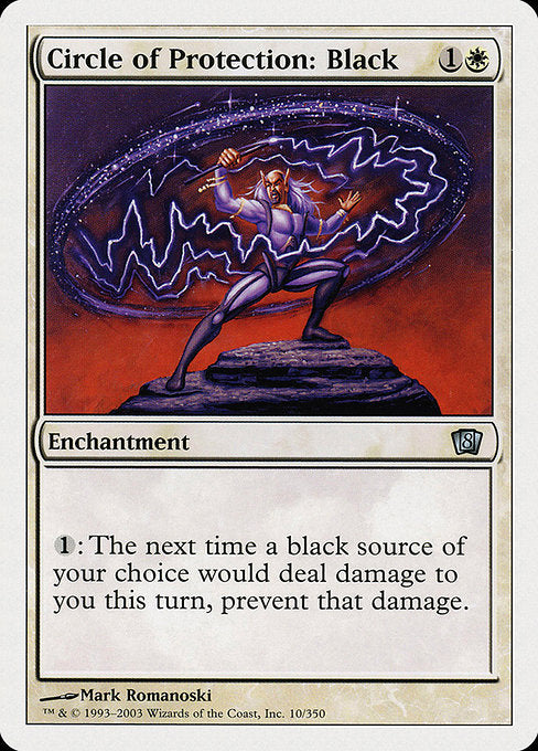 8ED: Circle of Protection: Black