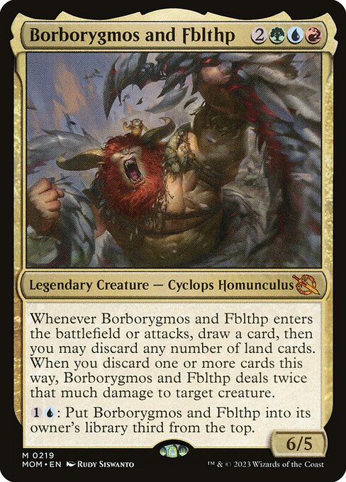 MOM: Borborygmos and Fblthp (Foil)