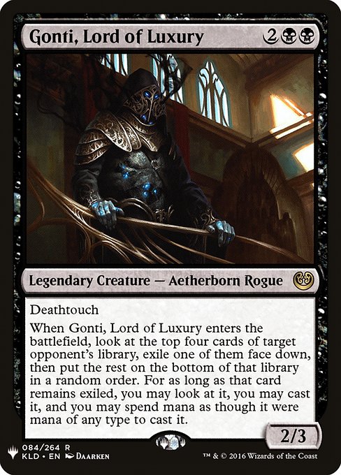 PLST: Gonti, Lord of Luxury
