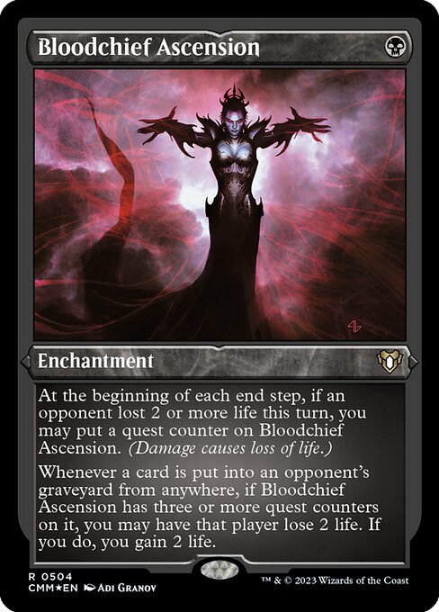 CMM: Bloodchief Ascension (Foil Etched)