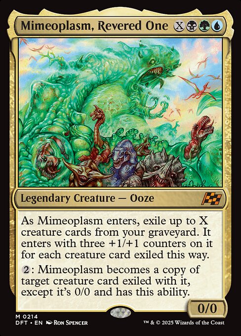 DFT: Mimeoplasm, Revered One