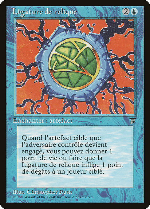 REN: Relic Bind (French) - "Ligature de relique"