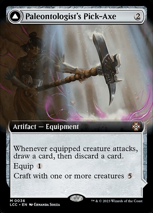 LCC: Paleontologist's Pick-Axe (Extended Art) (Foil)