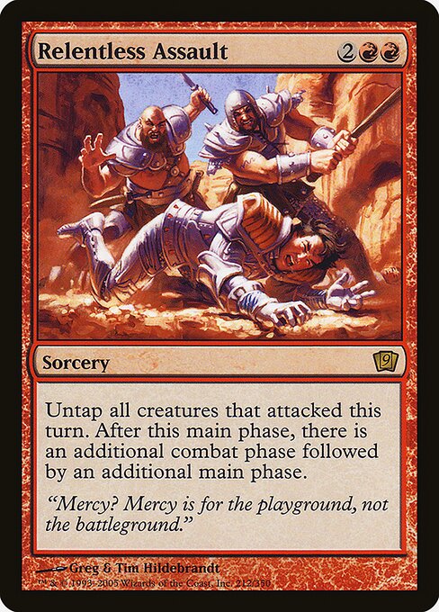 9ED: Relentless Assault (Foil)