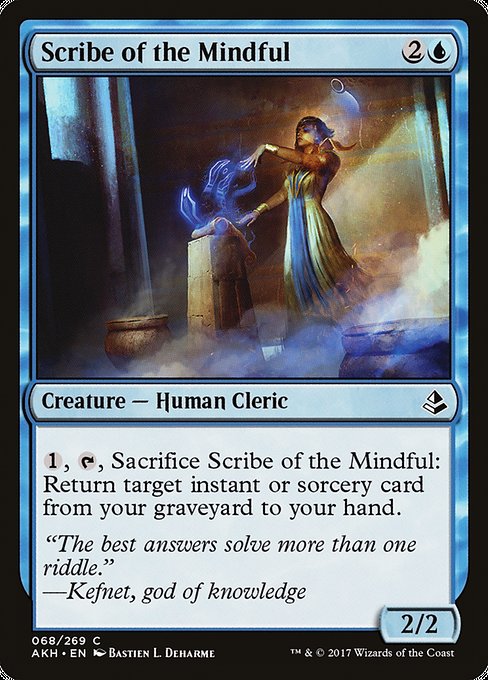 AKH: Scribe of the Mindful (Foil)