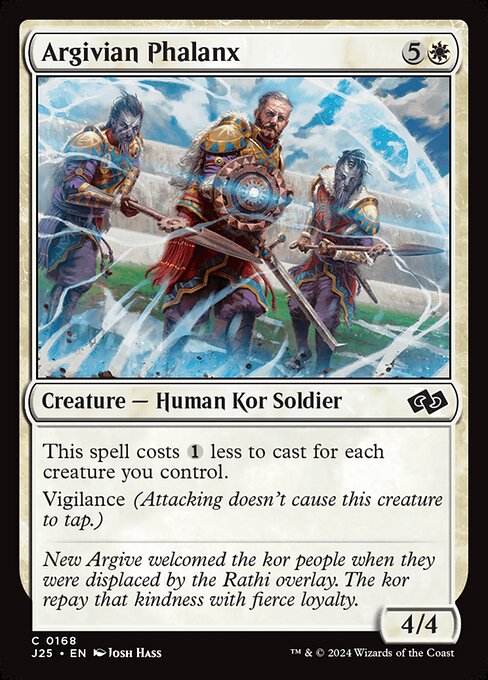 J25: Argivian Phalanx