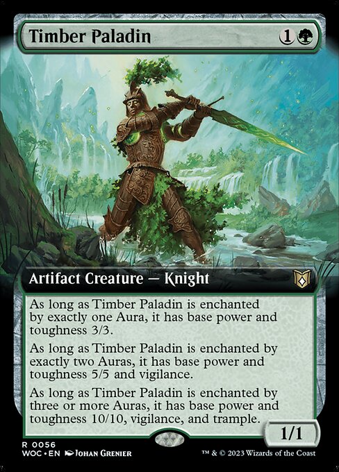 WOC: Timber Paladin (Extended Art)