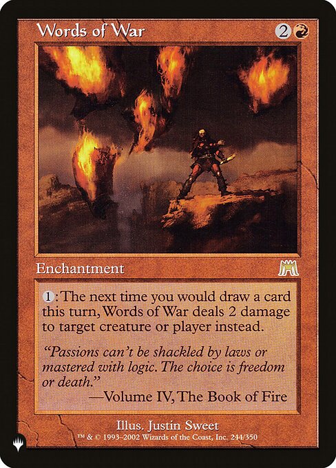 PLST: Words of War