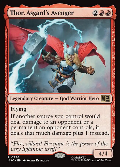 MSC: Thor, Asgard's Avenger (Foil)