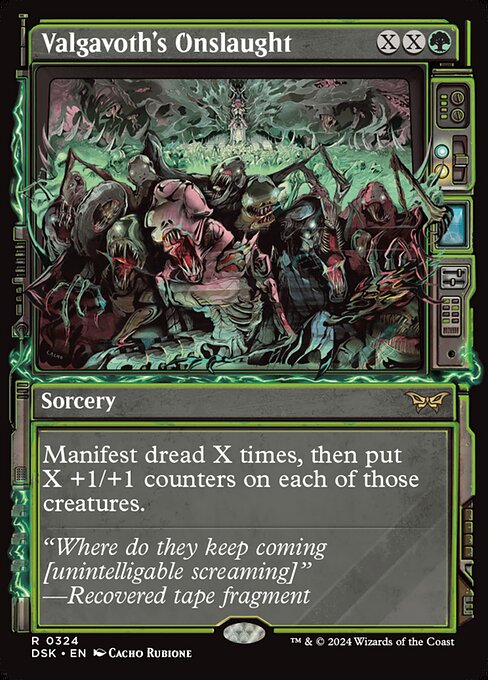 DSK: Valgavoth's Onslaught (Showcase) (Foil)