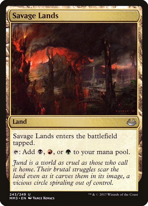 MM3: Savage Lands (Foil)